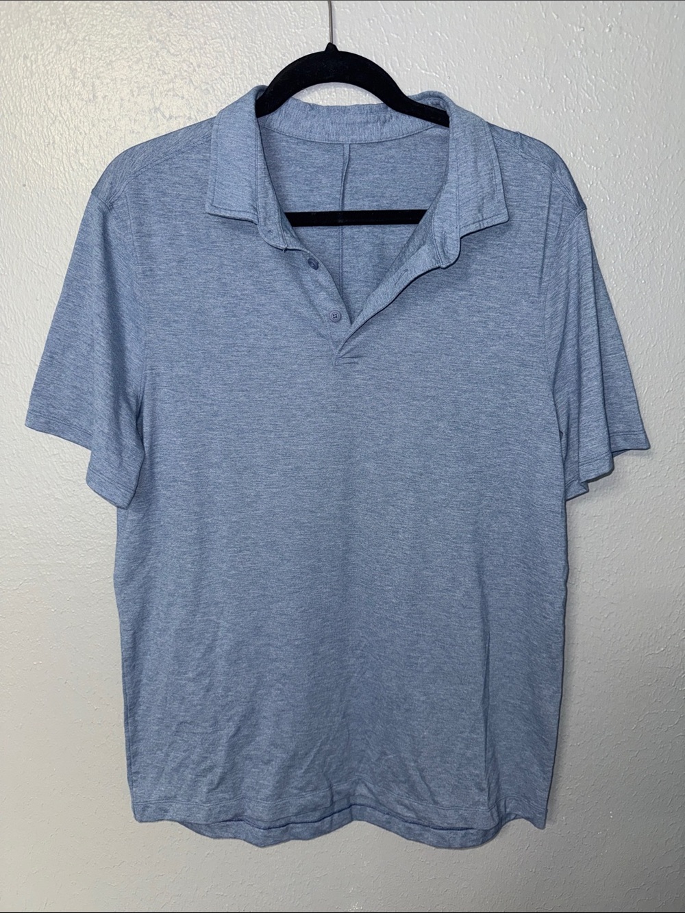 lululemon athletica Light Blue Men's Polo
